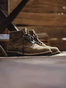 EscapeForge™ Men’s Vintage Yellow Desert Combat Boots – Retro Ankle Outdoor Footwear 3