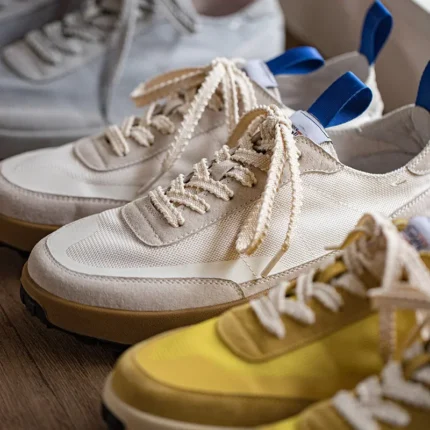 SPRINGRUNNER™ Vintage Jogging Shoes – Men’s Casual Breathable Trainers, Low-Top Synthetic Sneakers for Spring & Autumn 2