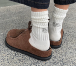 Original SUEDERA™ Retro Cow Suede Plush Mules – Unisex Summer Suede Slippers 3