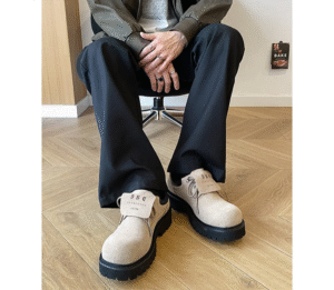 Retro Suede Height-Boost Oxford Shoes – Men’s Workwear 5