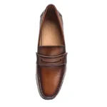 MetroTotem™ Men’s Plus-Size Genuine Leather Loafers | Slip-On Casual & Dress Shoes 6