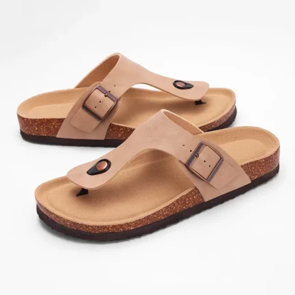 CorkEase™ Adjustable Buckle Clog Mules – Women’s Outdoor Sandals 1