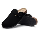 5-Star ClassicLux™ Unisex Cork Suede Clog Mules – Ultra-Cozy Mules 3
