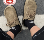 Original SUEDERA™ Retro Cow Suede Plush Mules – Unisex Summer Suede Slippers 4
