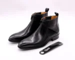 Ultimate UrbanForge™ Hand-Painted Leather Chelsea Lace-Up Boots – Waterproof Men’s Street Style 13