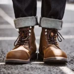 Top 5 Durable Waterproof Cowhide Motorcycle Boots – IronShield™ 8111 Vintage Men’s Safety Boots 6