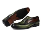 VenetianElite™ Unrivaled Italian Brogue Oxfords – Waterproof Luxury Shoes 6