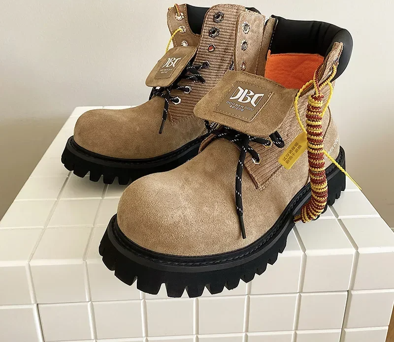 Winter Suede Leather Mating Boots™ – British-Style Ankle Desert Boots for Winter Comfort 4