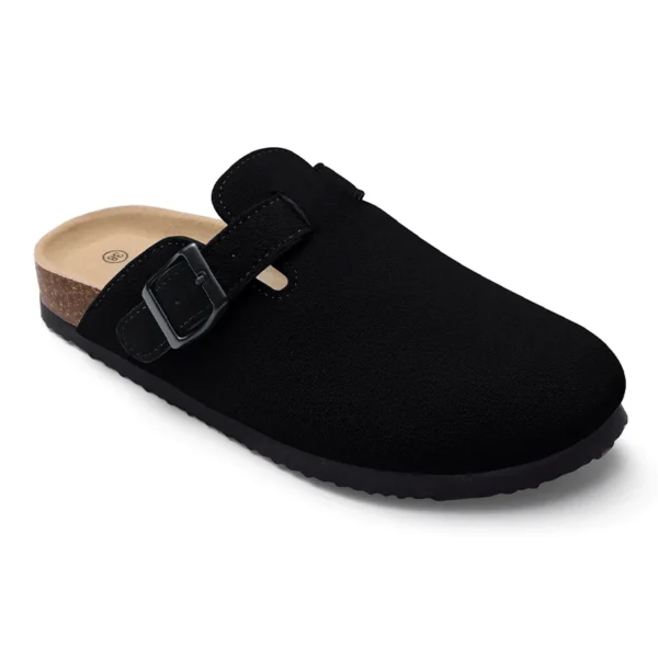 5-Star ClassicLux™ Unisex Cork Suede Clog Mules – Ultra-Cozy Mules 1