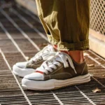 UrbanDrift™ Dissolved Low-Top Canvas Skate Sneakers for Men 2