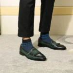 Luxury Men's Genuine Cow Leather Monk Strap Loafers | Slip-On Wedding & Business Dress Shoes 3