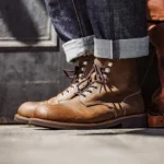 Top 5 Durable Waterproof Cowhide Motorcycle Boots – IronShield™ 8111 Vintage Men’s Safety Boots 3