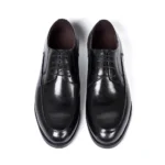 ItalianCraft™ Men’s Handmade Genuine Leather Derby Shoes – Waterproof Business Formal 3