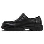 WALLABRIT™ Men’s Retro Wallabee Derby Shoes – Genuine Leather Round Toe Lace-Ups 6