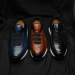 StrideForm™ Slip-On Leather Loafers – Men's Handmade Casual Fashion Sneakers 3