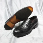 GatorCraft™ Handmade Alligator Penny Loafers – Slip-On Luxury for Any Occasion 6