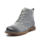 ASHMONT™ Retro British Suede Ankle Boots – Genuine Leather Fur-Lined Booties for Women - Image 5