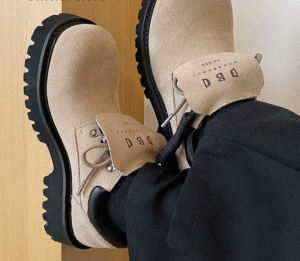 Retro Suede Height-Boost Oxford Shoes – Men’s Workwear 3
