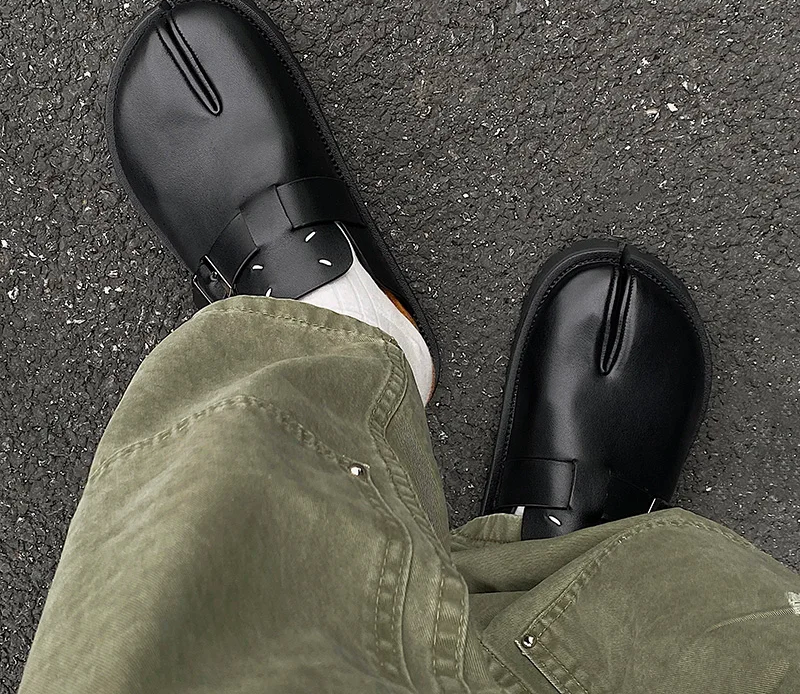 Summer Tabi Cork-Leather Slippers™ 3