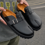 Summer Tabi Cork-Leather Slippers™
