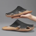 LEGATIOR™ Roman Split-Leather Sandals – Big-Size Men’s Outdoor Walking Footwear (Sizes 46 & 48) 3