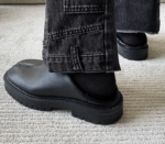 Classic Leather Split-Toe Tabi Shoes – Unisex Casual Loafers 3