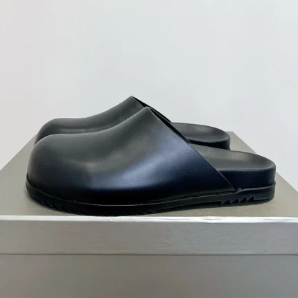 Genuine Leather Lazy Mules™ – Unisex Sheepskin-Lined Platform Slippers 2