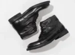 Top 1 Handmade Vintage British Leather Motorcycle Boots – BritCruiser™ Men’s High-Tops 13