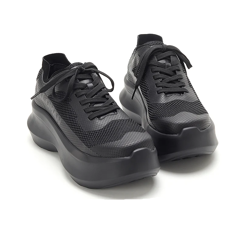 7CM Mesh Boost Dad Shoes – Men’s Breathable Height-Boost Sneakers 2