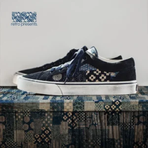 YUKONARI™ Japanese Retro Canvas Shoes | Hand-Painted Totem Sneakers for Men & Women 1