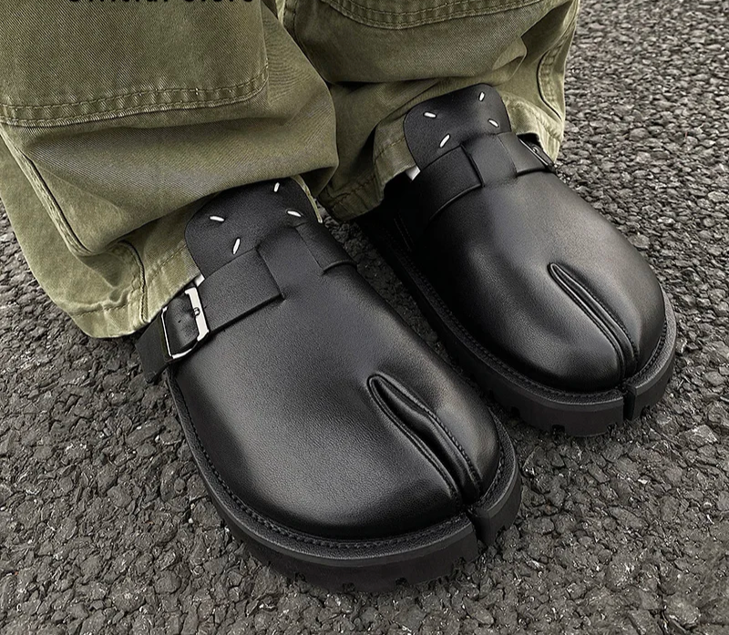 Summer Tabi Cork-Leather Slippers™ 2