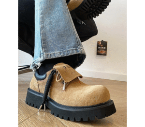 Retro Suede Height-Boost Oxford Shoes – Men’s Workwear 6