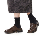 Brown Leather Commuter Mules™ – Men’s Genuine Leather Slip-On Sandals 3