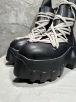 Gothic Rider Platform Boots™ – Unisex High-Top Leather Sneakers 3