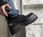 Matsuke Elevate™ 7CM Black Unisex Derby Shoes 5