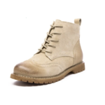 ASHMONT™ Retro British Suede Ankle Boots – Genuine Leather Fur-Lined Booties for Women 3