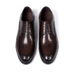 ItalianCraft™ Men’s Handmade Genuine Leather Derby Shoes – Waterproof Business Formal 16