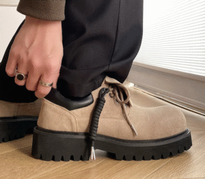 Retro Suede Height-Boost Oxford Shoes – Men’s Workwear 4