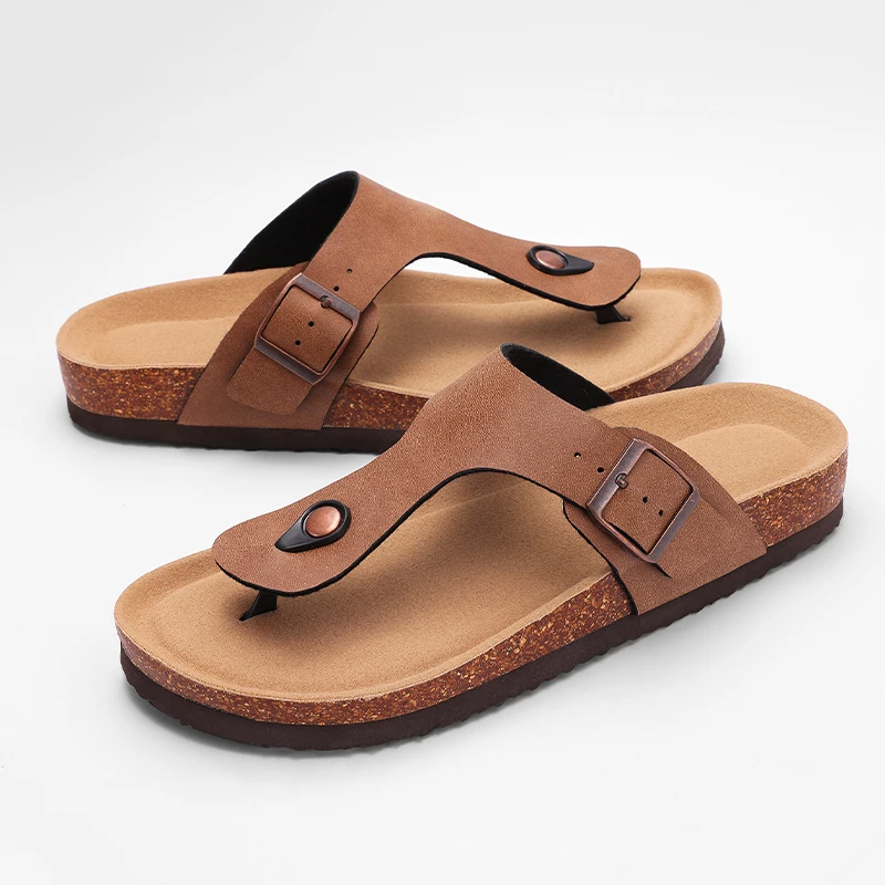 CorkEase™ Adjustable Buckle Clog Mules – Women’s Outdoor Sandals 15