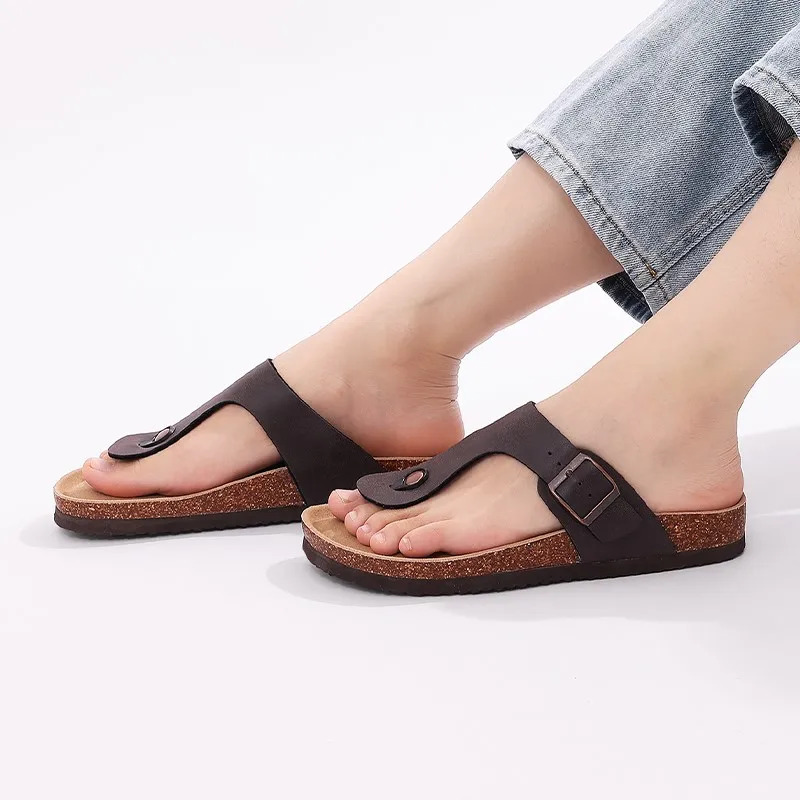 CorkEase™ Adjustable Buckle Clog Mules – Women’s Outdoor Sandals 6