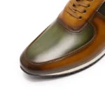 ArtisanStride™ Men’s Hand-Painted Big-Size Genuine Cowhide Oxfords | Sizes 7–15 Casual Oxford Lace-Ups. 6