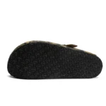 CORKCOZY™ Unisex Wide Cork Slide Sandals – Closed-Toe PU Leather Clogs 6