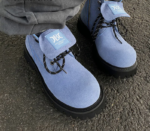 Original Winter Mading Boots™ – Men’s Yellow Cow Suede Ankle Desert Boots with Side Zipper 3