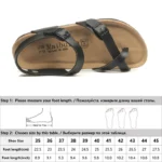 BreezeBuck™ Women’s Classic Buckle Cork Slide Sandals 4