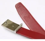 RAREBLAZE™ Red Stingray Leather Men’s Belt – Authentic Thailand Skate Skin Luxury Belt 6