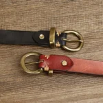 LADYNATURE™ 2.8CM Genuine Leather Women Belt – Retro Copper Buckle for Jeans & Dresses 6