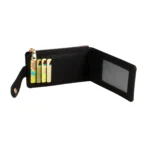 SlimFold™ Mini Clutch Wallet – Solid Color PU Coin Purse & Multi-Card Holder 5