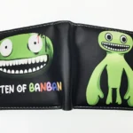 Banban Garden™ Anime PU Snap Wallet – Cartoon Foldable Coin Purse & Card Holder 1