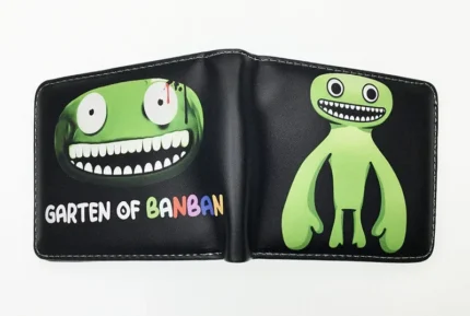 Banban Garden™ Anime PU Snap Wallet – Cartoon Foldable Coin Purse & Card Holder 1