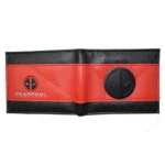 HeroVault™ High Quality Marvel Comics PU Wallet – PU Leather Deadpool, Punisher & Thor Coin Purse with Metal Badge 5